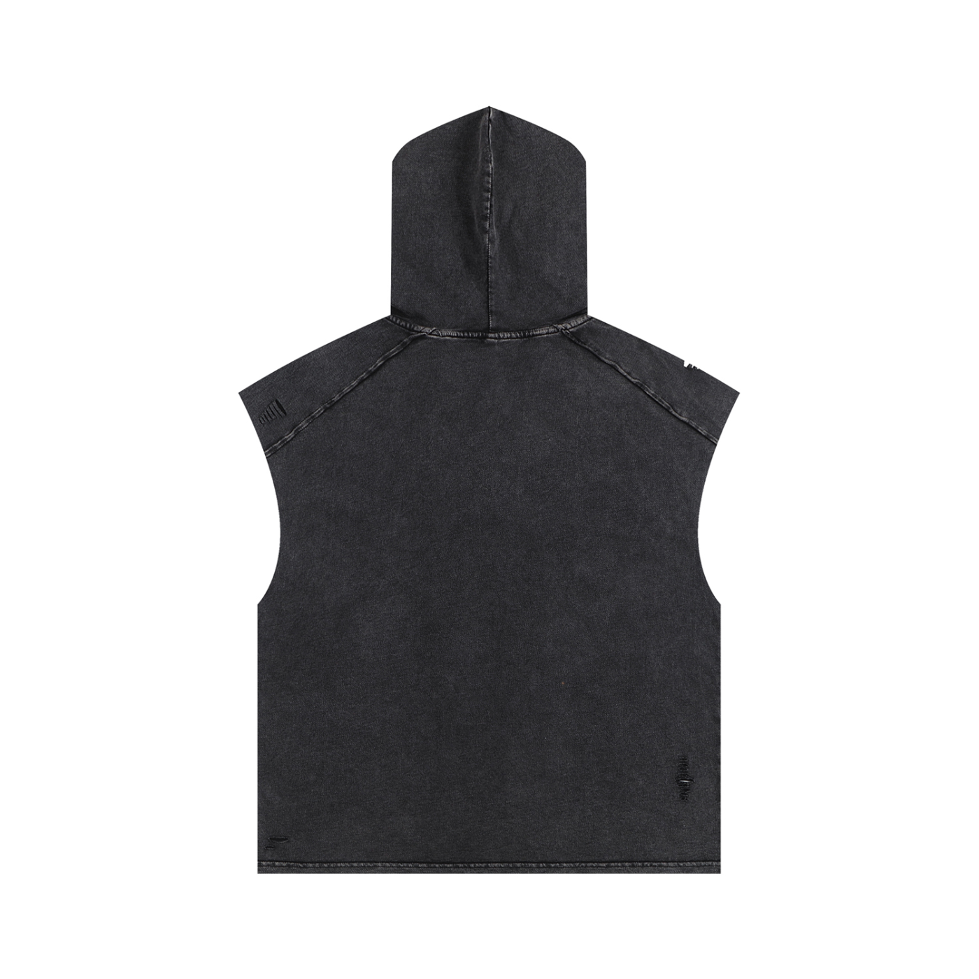 Hades Snow Washed Boxy Hooded Tank Top