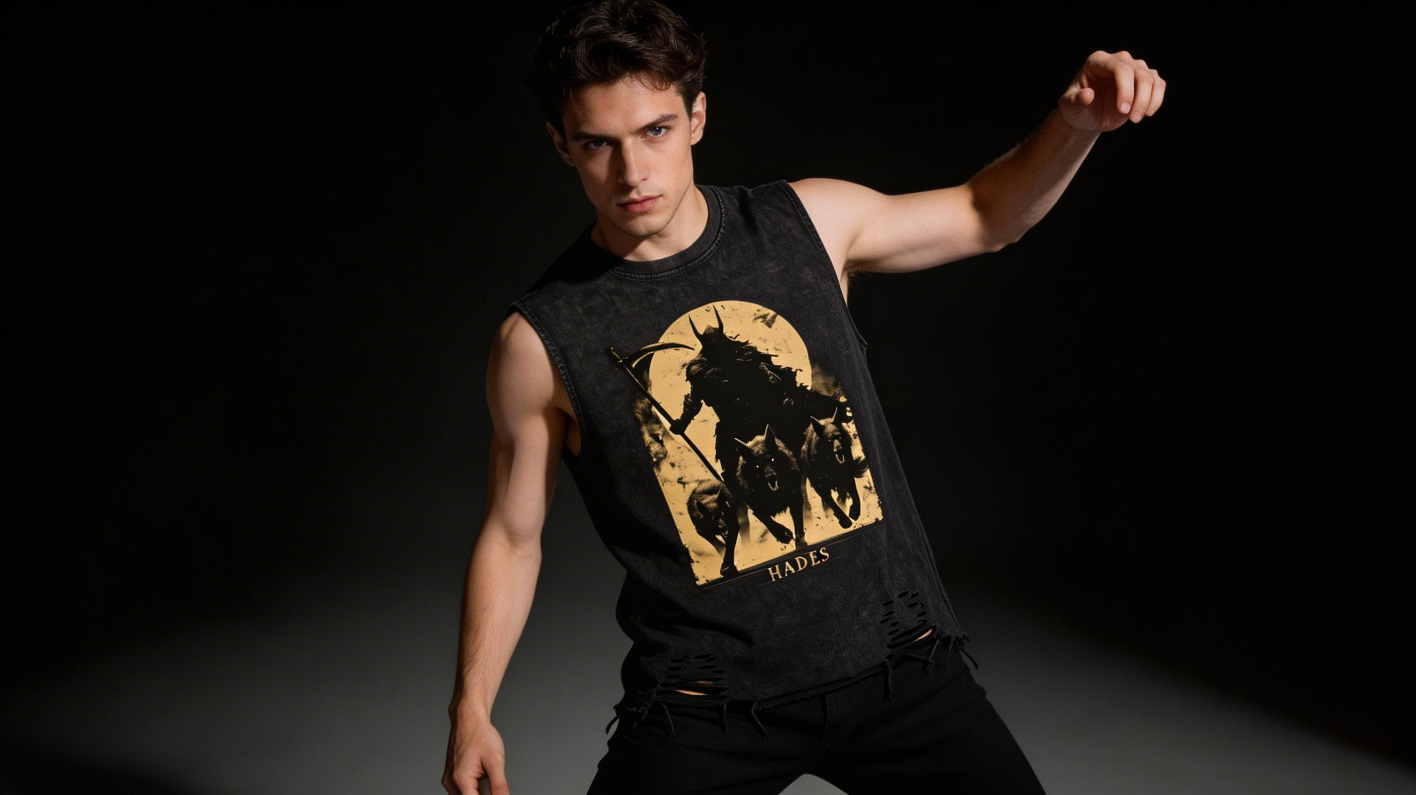 HADES SNOW-WASHED RAW TANK